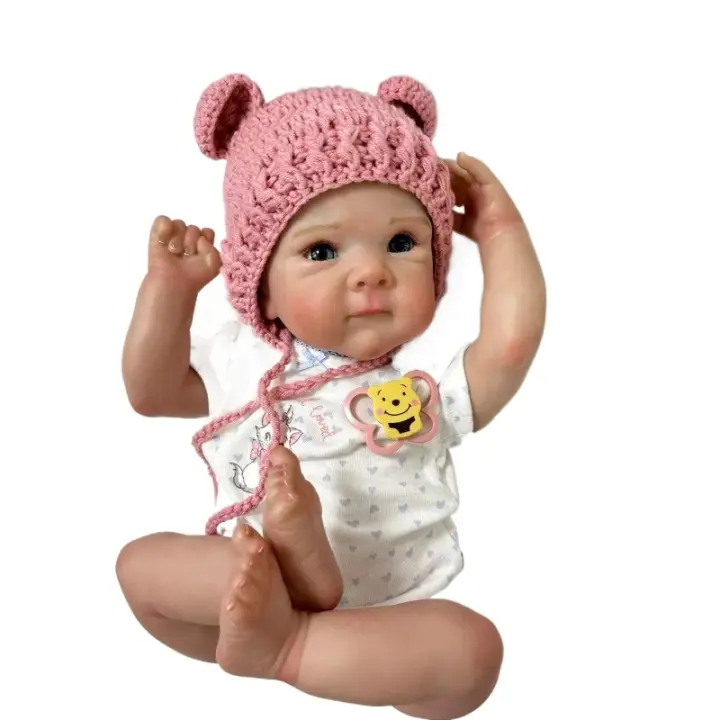 Muñeca De Bebé Reborn Realista De 50 CM Con Piel Pintada En 3D - 1