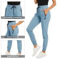MAGCOMSEN Pantalones de senderismo de secado rápido para mujer, pantalones deportivos para correr, pantalones de gimnasio - details 6