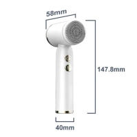 Cepillo de limpieza sónico impermeable, limpieza de poros faciales y exfoliante, limpieza eléctrica de silicona portátil 6 en 1 - details 0
