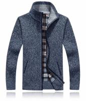 Cárdigan de suéter de lana para hombre de invierno, chaqueta de suéter cálida, chaqueta de punto para ropa de hombre - details 6