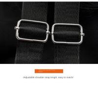 Mochila de Cuero Suave Casual para Mujeres Impermeable, Resistente al Desgaste, Antirrobo con Patrones de Parche Bolsa de Hombro Grande con Lining de Dacron - details 40
