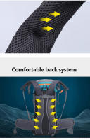 Mochila de Montañismo para Acampar y Senderismo de 65L con Cubierta de Lluvia Bolsa Grande para Hombros de Hombre Material de Nylon Capacidad Ajustable Ideal para Deportes al Aire Libre - details 12
