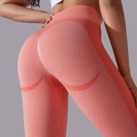 Pantalones Deportivos Sin Costuras para Mujeres Cintura Alta Yoga, Levantamiento de Glúteos, Carreras Ropa de Gimnasio - details 23