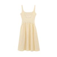 Estilo Nuevo vestido midi texturizado versátil de moda para mujer 4813323 - details 4