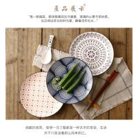 Plato Nórdico Moderno y Creativo de Cerámica Bajo Revestimiento 8 pulgadas de Estilo Occidental para Comidas y Snacks Viste tu Cocina y Comedor - details 8
