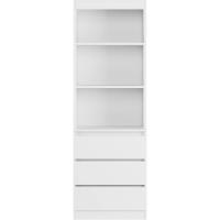 Estantería de Madera de 180cm con 3 Cajones Ideal para Oficina, Salón Organizador de Documentos, Archivadores, Carpetas, Libros - details 22