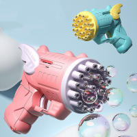 Pistola de burbujas de juguete de Ángel, máquina de burbujas de 23 agujeros, sueño colorido, poroso - details 0