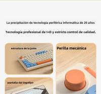 Langtu L98 teclado de tres modos de alto valor RGB con cable juego competitivo oficina escribiendo película inalámbrica teclado silencioso - details 2