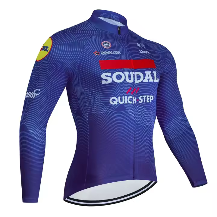 Ropa deportiva de manga larga para bicicleta de montaña para hombre, ropa para ciclismo al aire libre, nuevos productos 2024 - 1