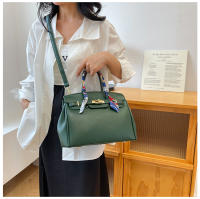 Kelly bolso de seda texturizada bufanda lichi patrón bolso de moda hombro de moda bolso de las mujeres - details 19