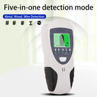 Detector de Metales retroiluminado AC, buscador de madera, rastreador de profundidad, escaleras subterr￡neas, esc￡ner de pared, pantalla LCD HD - details 6