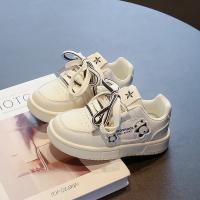 2025 primavera nuevos zapatos casuales para niños moda estilo coreano fondo suave antideslizante versátil Chic escuela Pu zapatillas de deporte - details 5