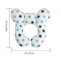 Almohada de Seguridad Suave Almohada Protectora para Asiento de Coche Almohada para la Cabeza y Cuello en Forma de U para Niños - details 0