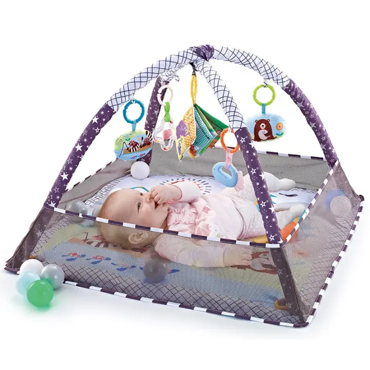 Manta de juego para gatear para bebé, estera multifuncional para gatear, alfombra infantil, estera de actividades para niños, juguete educativo para gimnasio - 1