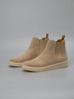 Botas de Piel Alta de Alta calidad, Color Sólido, estilo Chelsea, informal - details 16