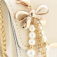 Bolso de mano de cuero de PU con lente, estilo bandolera tipo Y - details 4
