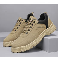 Nuevo impermeable Martin hombre, zapatos casuales de chef de una sola pieza con pedal, zapatos de trabajo de cuero antideslizantes con protección laboral. - details 17