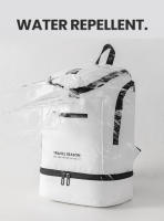 Mochila deportiva para raqueta de bádminton con bolsillo para zapatos, para viajes al aire libre, ir de compras, bolsa de acampada, almacenamiento grande, mochila escolar para ordenador portátil - details 5