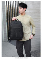 Mochila Impermeable para Hombre Bolsa de Hombro Ultra Ligera para Hombres Bolsa de Libros para Hombres Estilo Moderno Mochila para Portátil de 15.6
