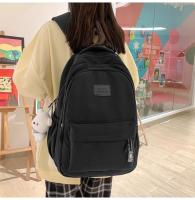 Mochila japonesa grande para estudiantes, sencilla y versátil, material de poliéster unisex, decoración de muñecas - details 4