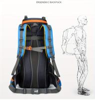 Mochila de gran capacidad de 70L, bolsa de equipo multifuncional, adecuada para viajes al aire libre, senderismo - details 6