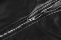 Chaqueta de Cuero Slim Fit Moda de Motocicleta Ropa Deportiva y al Aire Libre - details 5
