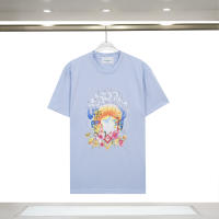 Nueva colección de verano con logotipo impreso frontal, camiseta deportiva de algodón puro con cuello redondo para hombre, camisa informal de estilo básico para pareja - details 11