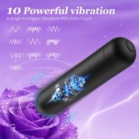 Vibrador inalámbrico Bluetooth de punto G para mujer, consolador con aplicación remota, 10 tipos de balas vibratorias, juguete sexual para adultos 18+ - details 2