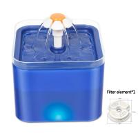 Fuente de Agua Automática para Mascotas con Luz LED 1*Pack Filtros 2L Dispensador de Bebida Silencioso para Perros y Gatos Hecho en China - details 2