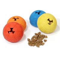 Puzle de goma Natural para perros, juguetes para masticar, dispensador de comida, goma Natural, resistente a las mordeduras - details 1