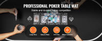 SucceBuy Mesa de póquer, 6-8 jugadores, plegable, redonda, tapete de póquer, sala de póquer, tela y madera - details 0