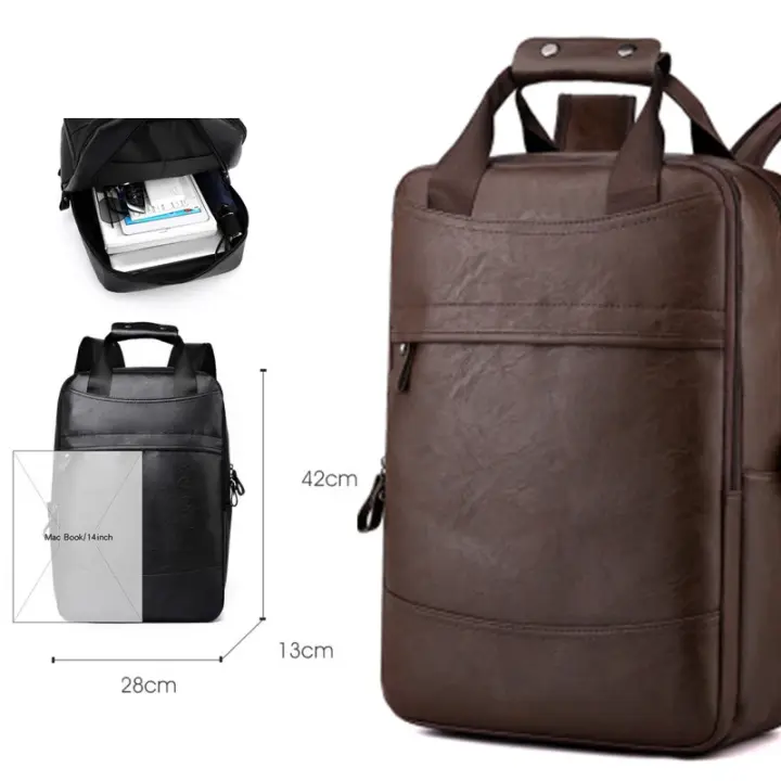 Mochila antirrobo para ordenador portátil para hombre, impermeable con carga USB morral, bolsa de viaje de negocios, nuevo diseño - 1