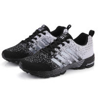 Zapatillas de correr antideslizantes para hombre, zapatos informales transpirables, ultraligeros, a la moda, de malla, para entrenamiento - details 15