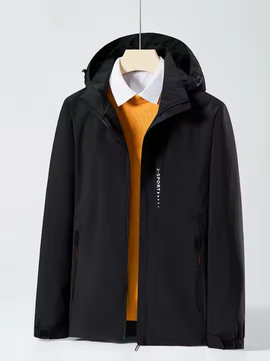 Chaqueta impermeable a prueba de viento para hombre y mujer. - 1