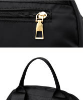 Mochila Oxford con múltiples bolsillos para mujer, bolso escolar de gran capacidad, impermeable, de viaje de negocios, informal, deportivo - details 19