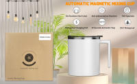 Taza de agitación automática, recargable, adecuada para café, leche, proteína en polvo - details 1