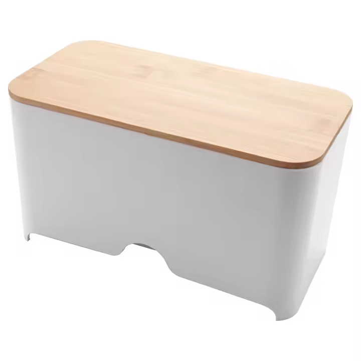 Caja de almacenamiento portátil para mascarillas, caja de almacenamiento para mascarillas, a prueba de polvo, humedad y contaminación, color blanco - 1