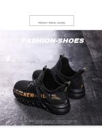 Zapatillas de deporte de punto antideslizantes para niños, zapatos deportivos ligeros para correr, moda para niños - details 8