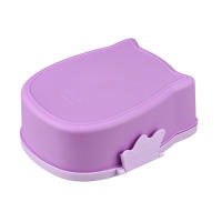 Caja De Almuerzo En Forma De Corazón Con Compartimentos Para Niños Caja De Alimentos Portátil Con Tapa Contenedor De Almacenamiento Para Cocina Material Plástico - details 6
