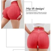 Pantalones cortos de entrenamiento para levantamiento de glúteos 2024, pantalones cortos deportivos de yoga de cintura alta, mallas deportivas sexys elásticas - details 8