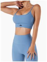 Alo yoga ropa chaleco mujer fitness deportes running sujetador reunión espalda belleza tirantes lencería entrenamiento top - details 8