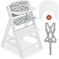 Set de Tronas de Bebé Evolutivas con Bandeja y Cojín de 2 Piezas |   Trona de madera regulable |   Silla Alta para Niños desde 6 Meses con Accesorios - details 14