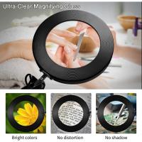 Lupa iluminada para reparación de soldador, lámpara de mesa, belleza para el cuidado de la piel, 72LED 8X/10X, USB, 3 colores - details 3