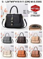 Bolso de hombro diagonal de gran capacidad para mujer de alta gama a la moda y forro de PU con cierre abatible -21982 - details 0