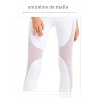 Pantalones De Malla para Yoga, Cintura Alta, Levantamiento De Caderas, Ajustados, Adelgazantes, Fitness, Correr, Entrenamiento - details 7