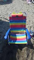 Silla AZAHAR 28082 (Orgullo) - Silla de Playa Plegable con reposabrazos. Fija, sin posiciones. - details 0