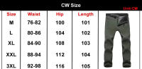 Pantalones De Hombre Para Invierno Impermeables Y Confortables Con Capucha Para Viajes Camping Senderismo Esquí Tácticos - details 0