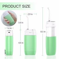 Irrigador inalámbrico portátil con hilo dental de agua caliente, mini hilo dental eléctrico recargable, limpieza de dientes usada, 3 modos IPX7 a prueba de agua, - details 8