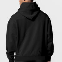 Sudadera con capucha de color sólido para hombre, suéter cálido con bolsillos, - details 13