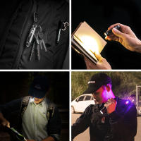 Linterna Multiluz Nextorch K40 con Llavero 700 Lumens Blanco/Rojo/Azul/UV LED 6 Modos de Iluminación Recargable Tipo-C Material de Aleación de Aluminio + PC Distancia de Iluminación de 78m Incluye Cable de Carga - details 5
